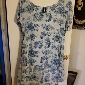 Doctor Who Tardis & Dalek blouse chiffon